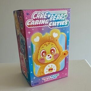 NEW Care Bears Plush Pendant - Caring Cuties Vinyl Brand New Unopened -“24” code